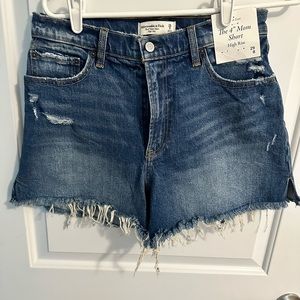 NWT 4” inch Abercrombie and Fitch Curve Love Mom short